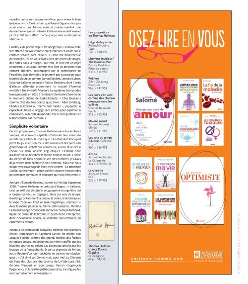 NumÃ©ro 75 - Le libraire