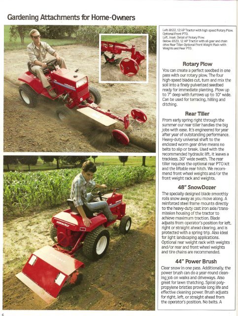 Gravely Lawn And Garden Tractors: The choice of demanding ...