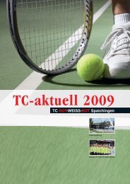 Kopie von TC-aktuell 2009 version14.qxp - TC Spaichingen