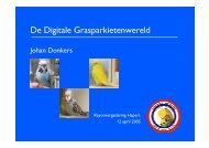 De Digitale Grasparkietenwereld