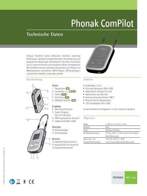 Compilot Phonak ComPilot