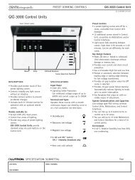 GXI-3000 Control Units - Lutron