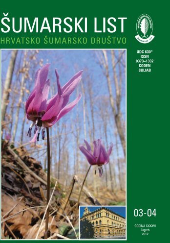 ŠUMARSKI LIST 3-4/2012 - HŠD