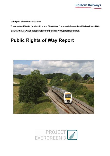 Public Rights of Way Report - Chiltern Evergreen3