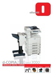 Olivetti D-Copia 2500/ 3000 Digital Copier - Deltan
