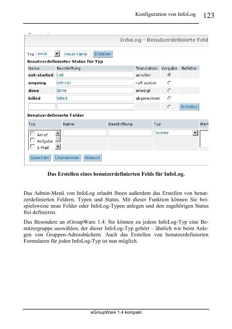 eGroupWare 1.4 kompakt - Brain-Media.de Brain-Media.de