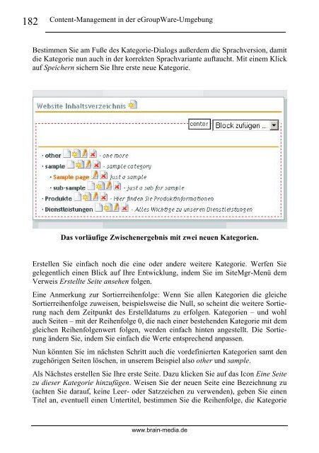 eGroupWare 1.4 kompakt - Brain-Media.de Brain-Media.de