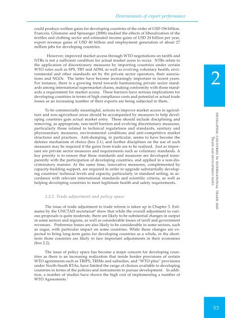 Determinants of Export Performance - unctad