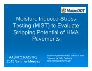 Moisture Induced Stress Testing (MIST) to Evaluate Stripping ...