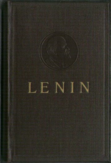 Collected Works of V. I. Lenin - Vol. 6 - From Marx to Mao