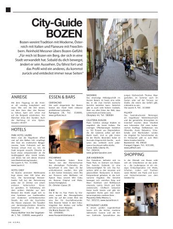 City-Guide Bozen