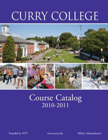 Academic Policies & Procedures - Curry College