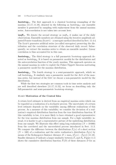 11. Confidence Intervals for Flood Return Level Estimates assuming ...