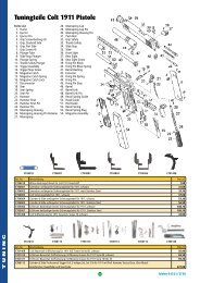 Tuningteile Colt 1911 Pistole