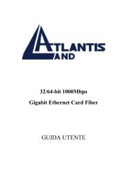 GUIDA UTENTE - Atlantis Land