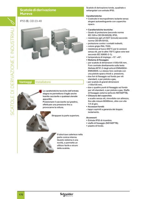 Scatole di derivazione e industriali - Schneider Electric