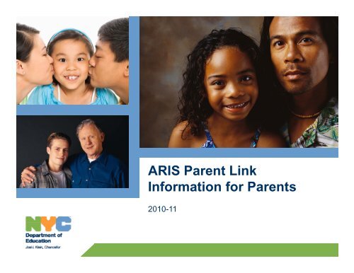 ARIS Parent Link Information for Parents - Harvard Family Research ...