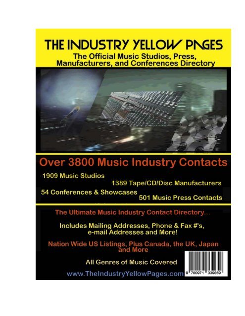 Studios The Industry Yellow Pages