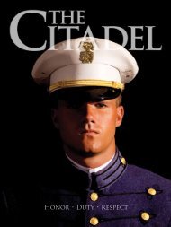 Honor • Duty • Respect - The Citadel