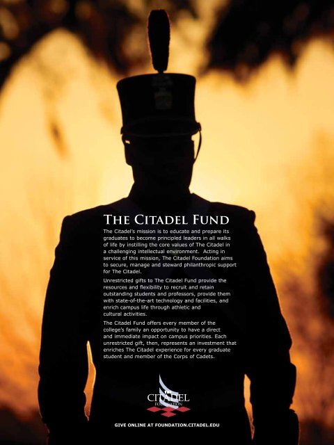 Honor • Duty • Respect - The Citadel