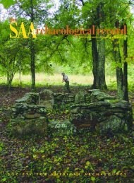 Number 4, September - Society for American Archaeology