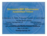 Stormwater Best Management Practice Effectiveness ... - NEIWPCC