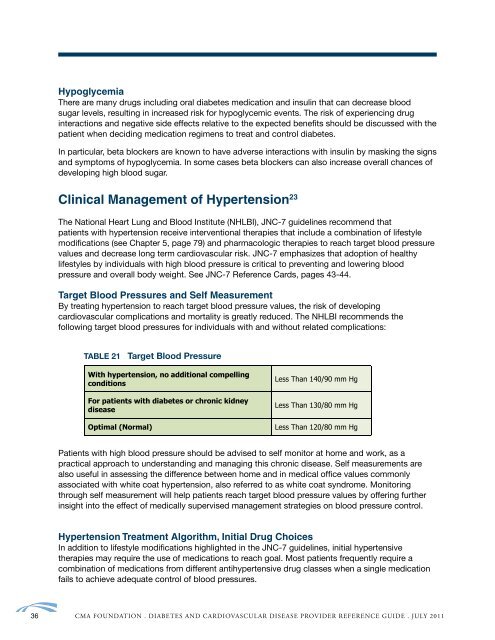 Type 2 Diabetes Adult Outpatient Insulin Guidelines - CMA Foundation