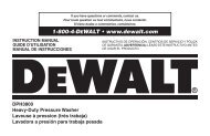 1-800-4-DEWALT • www.dewalt.com - Allparts Equipment ...