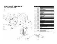 Parts List & Drawing - Diaquip