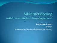 Styringssystem for sikkerhet - NSM