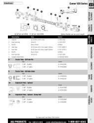 Catalog: Drivelines - Comer - Garage Robert Carrier inc.