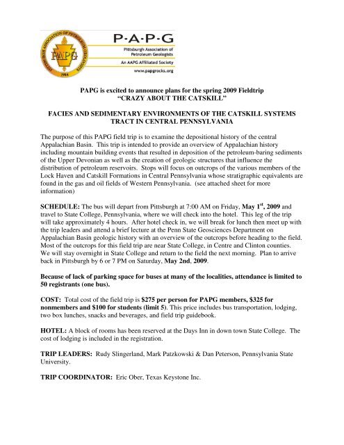 Field Trip Announcement Field Trip Announcement