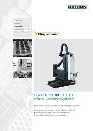 DATRON IR 0300 Inline Dosiersystem