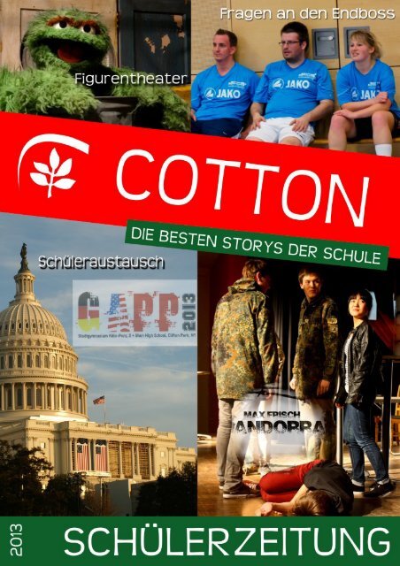 Download Cotton 2/2013 - Stadtgymnasium KÃ¶ln-Porz
