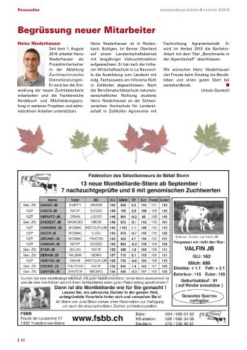 swissherdbook bulletin