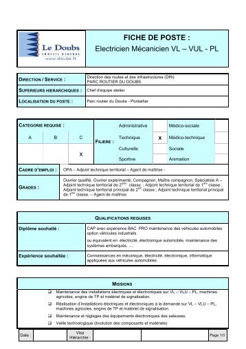 FP Electricien mecanicien