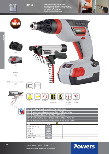 2013 catalogue catalogus katalog - bei Powers Europe