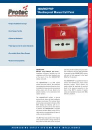 3000/MCP/WP Weatherproof Manual Call Point - Protec Fire Detection