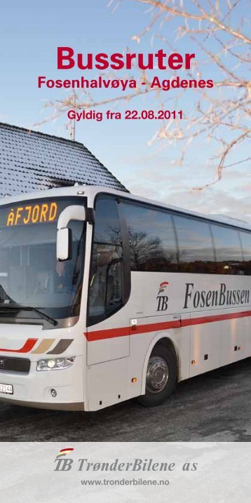 Bussruter - Fosen VGS