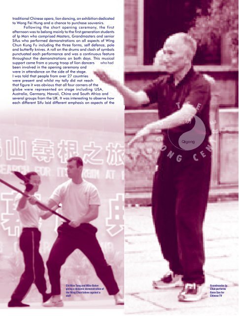 Issue 65 - Tse Qigong Centre