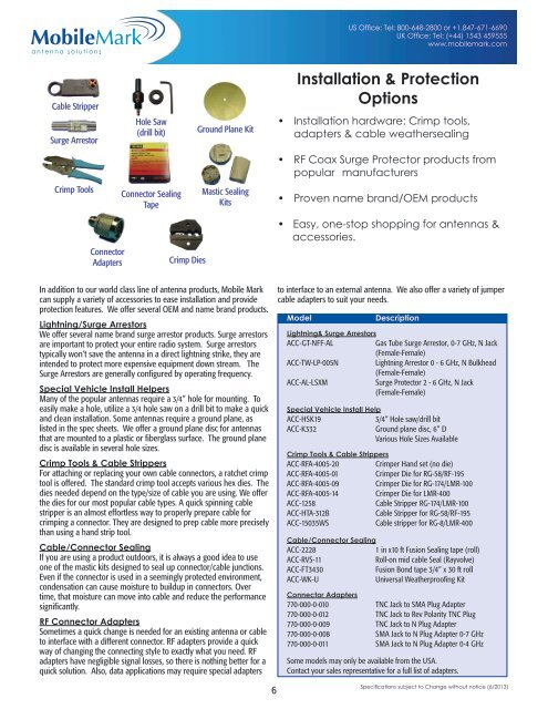 RFID Antenna Solutions - Mobile Mark