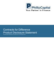 Contracts for Difference - Phillip CFD