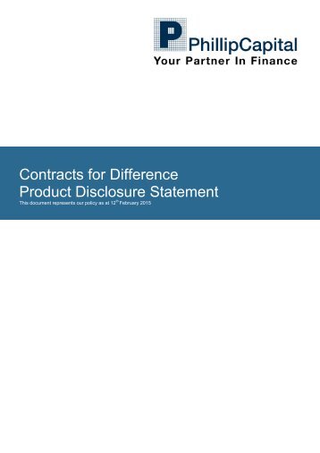 Contracts for Difference - Phillip CFD