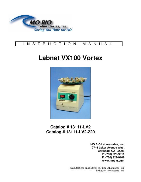 Vortex Mixer, Lab Vortexer, Labnet International