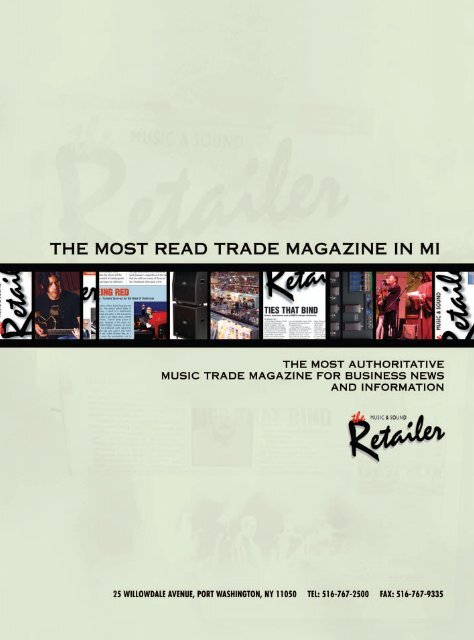 MS Retailer August 15, 2007 - Vol.24 No.8 - Music & Sound Retailer