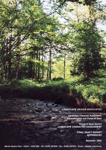 Landscape Character Assessment - Forest of Dean District Council