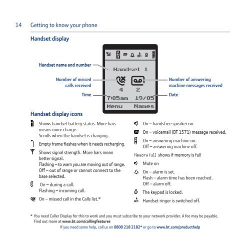 Download the BT Aura 1500 Twin User Guide. - Cordless Phones