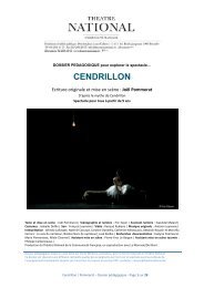 Cendrillon - Théâtre National