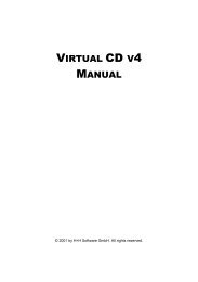 Virtual CD v4 - H+H Software GmbH