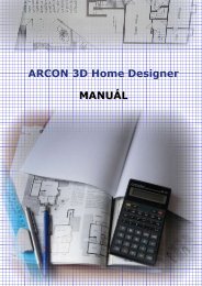 ARCON 3D Home Designer mANuÃ¡l ARCON 3D Home ... - TOPCD.cz